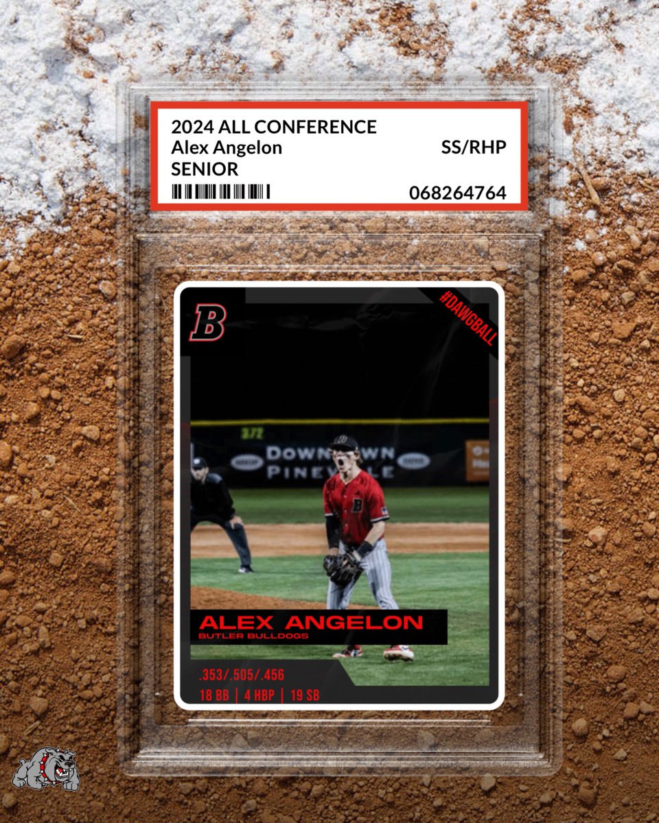 Alex had a tough junior year, but his resiliency, his ability to compete through adversity and his leadership were invaluable to us this season. He’s been a varsity player from the first pitch of his first game, and a staple in the top of the order at Butler for the last 4 years
