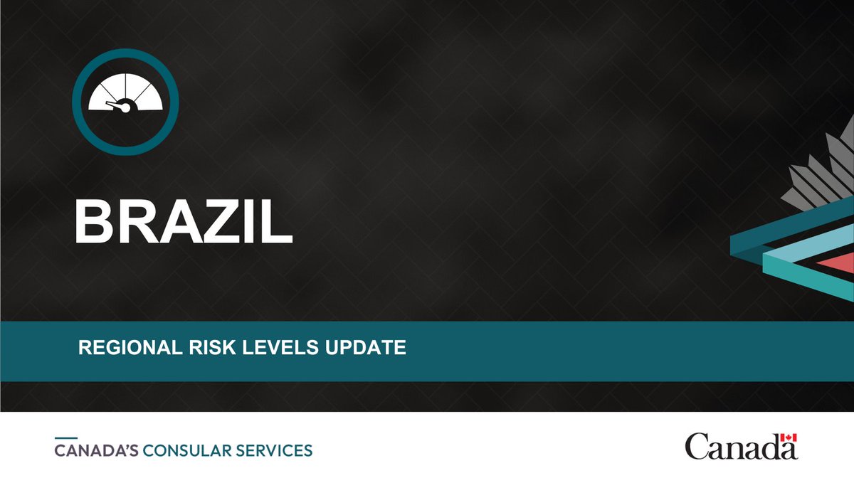 We have added a risk level for border areas in #Brazil to “avoid non-essential travel” due to drug-related criminal activity and arms smuggling by illegal armed groups and other criminal organizations. Read our full advice for more details: ow.ly/2ceH50RUkey