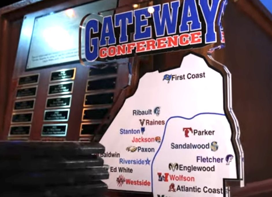 What an amazing evening celebrating almost almost 400 @DuvalSchools student-athletes, hundreds of coaches, 22 teams & so many other award recipients at this year‘s Gateway Conference Award Ceremony youtu.be/wqpSLs-nK0U?si…. Thank you to our partners @floridalottery @Jaguars