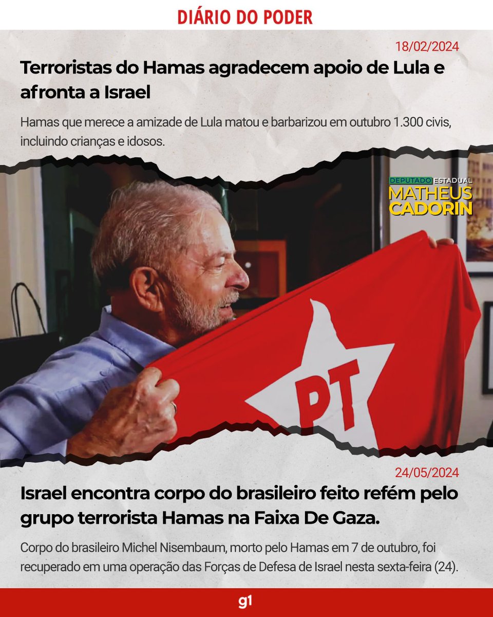 O HAMAS😡, que agradeceu o apoio de LULA, MATOU mais uma pessoa. Desta vez um BRASILEIRO 🇧🇷 #israel #hamasmonsters
