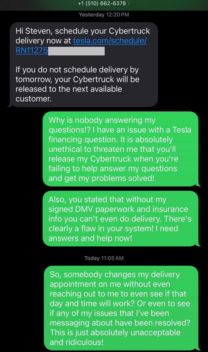 CacsTech's tweet image. Is @elonmusk doing more #layoffs @Tesla? I can’t seem to get in touch with anyone regarding my @cybertruck delivery…and apparently their office is closed when calling (888) 518-3752.

#Tesla #Cybertruck