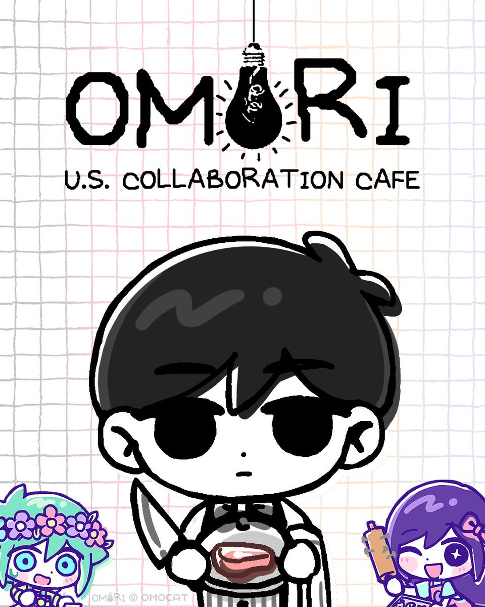 preparations are currently underway for an OMORI collaboration cafe in the U.S. please stay tuned for more information! 