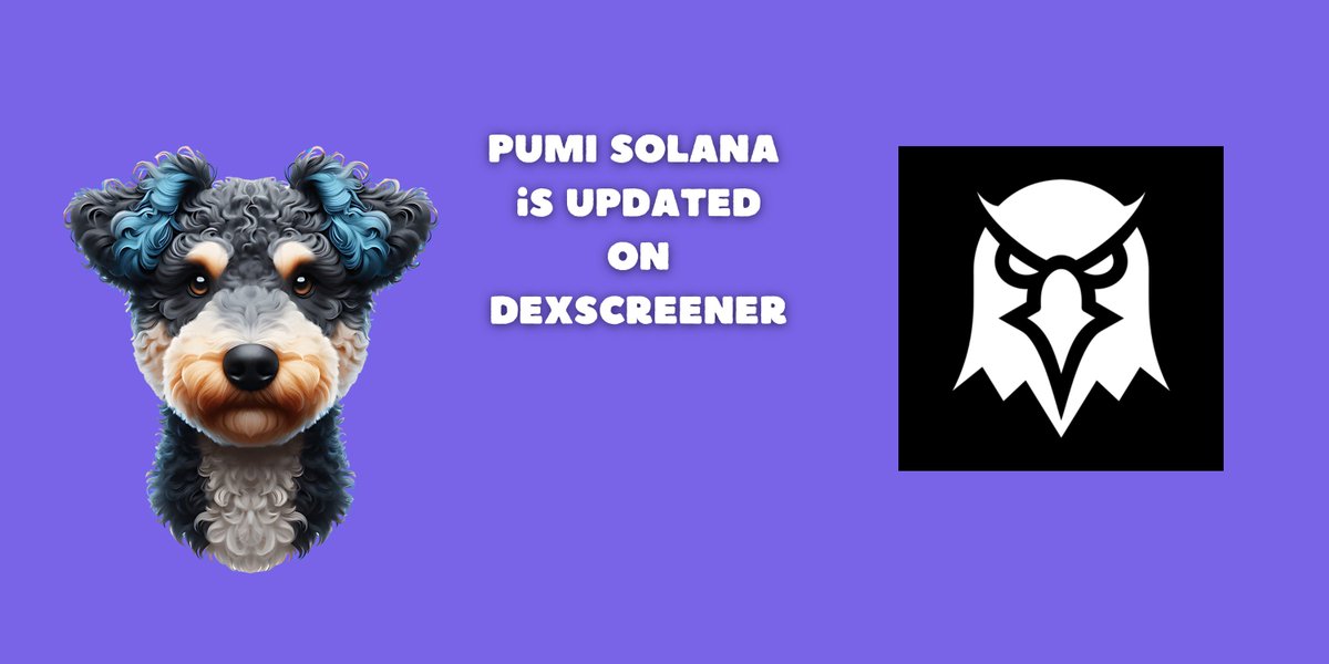 PUMI SOL is Updated on DexScreener 

dexscreener.com/solana/9rmsgga…

Drop your Address to get  the Airdrop