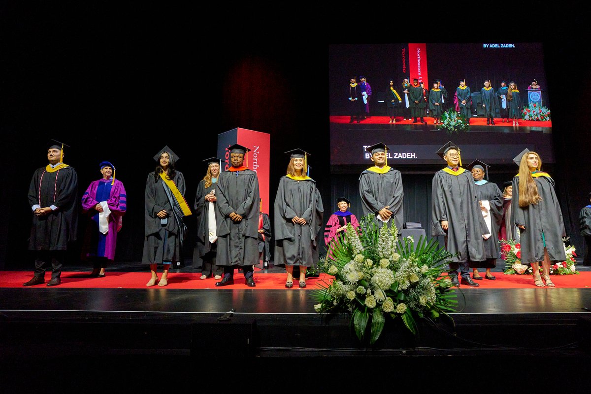601 newly minted master’s graduates celebrated their joy for lifelong learning at @NortheasternTO's convocation. Read more: bit.ly/3UYHKsa