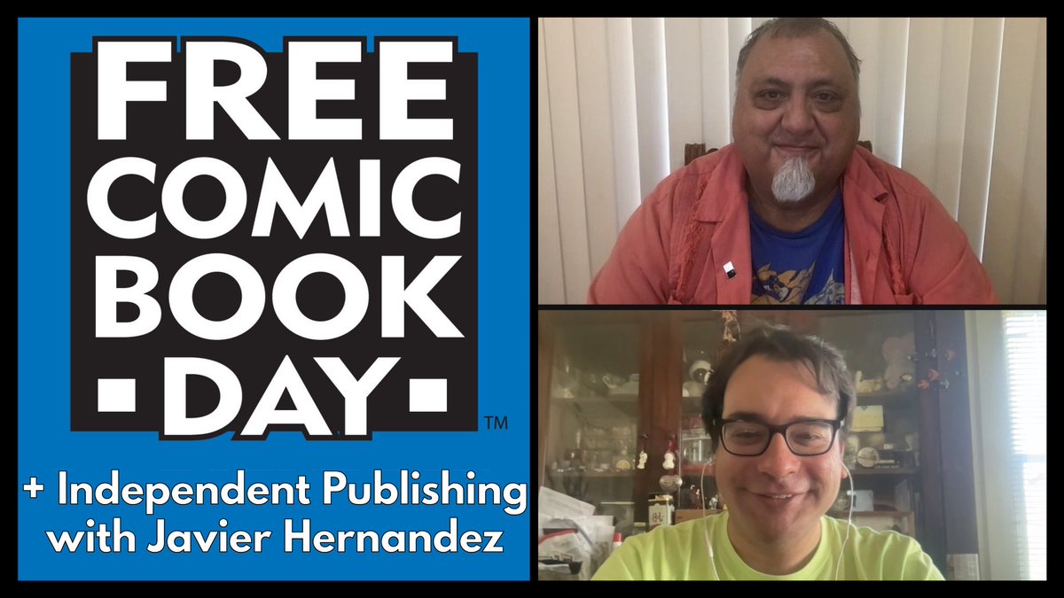 Talking FREE COMIC BOOK DAY with <a href="/JavierHernandez/">Javier Hernandez created EL MUERTO 25 years ago</a>  cartoonist and independent comic book artist as well as the independent comic books he publishes! 

►YouTube: youtube.com/watch?v=zsh7-c…
►SoundCloud: soundcloud.com/thewafflepress…
 ►iTunes:   podcasts.apple.com/us/podcast/the…