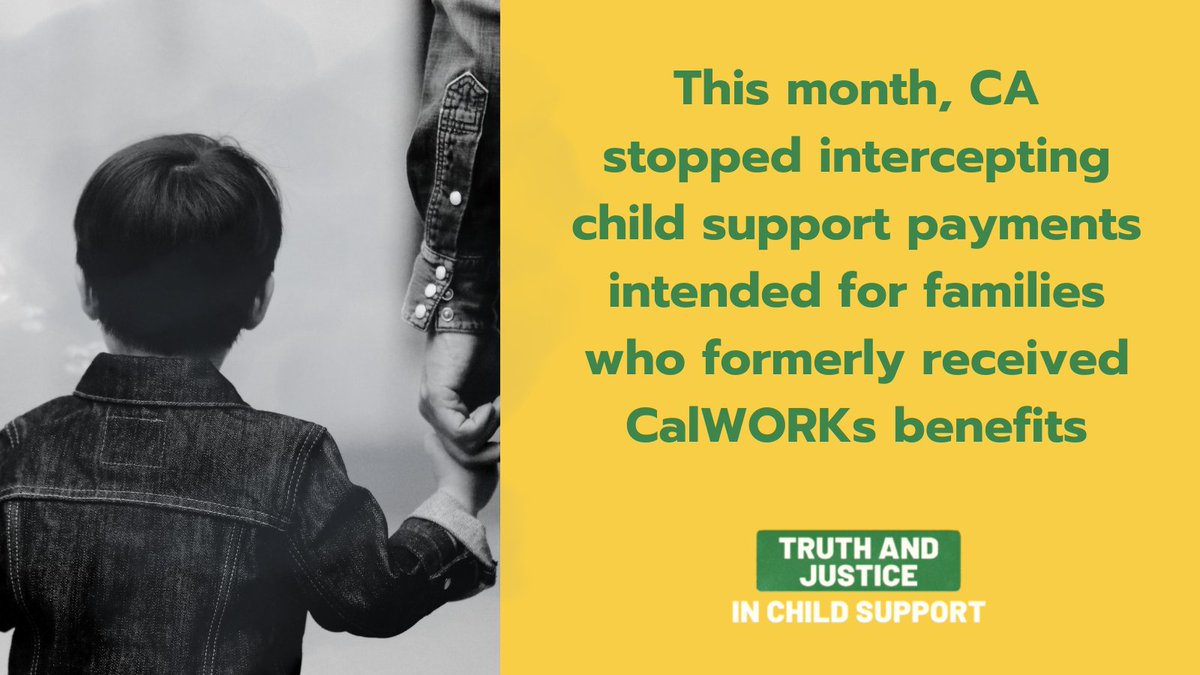 csjusticeca's tweet photo. 📢Child Support should go to the pockets of families and children, NOT the government!

➡️Read the coalition’s statement here <https://t.co/GvMvm5x6fV> https://t.co/8sZSUIeZqv