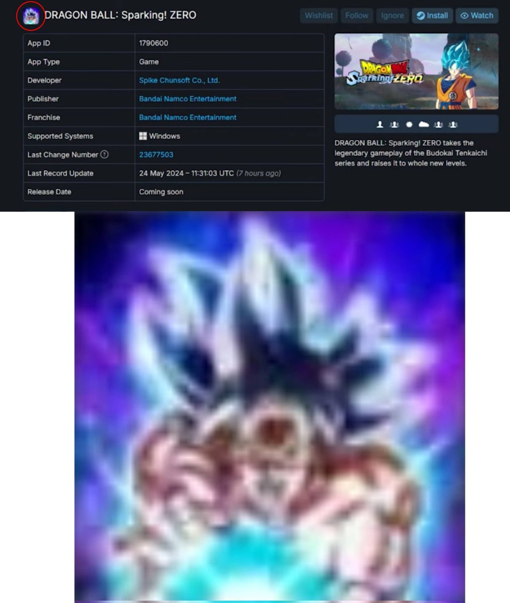 Apparently Ultra Instinct Goku was leaked for Sparking Zero!

Thanks to : @NeoTaku5