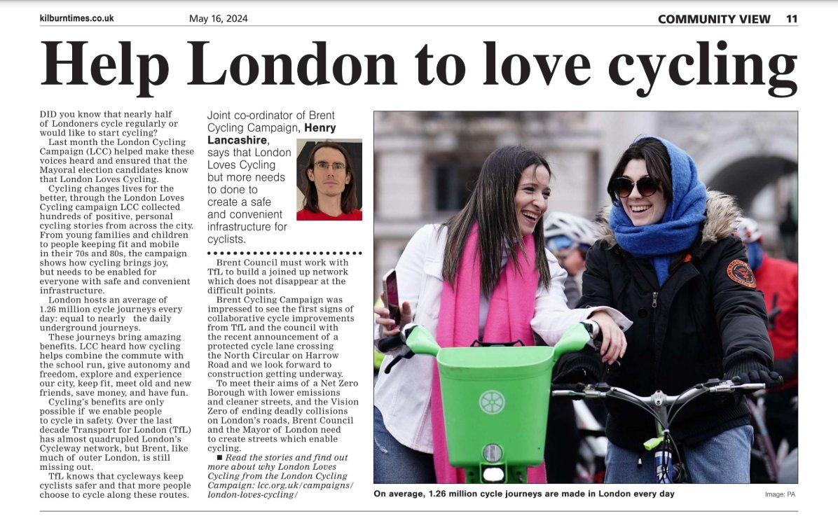 Revisiting all the goodness that came from @London_Cycling's #LondonLovesCycling campaign in our latest column. 🥰