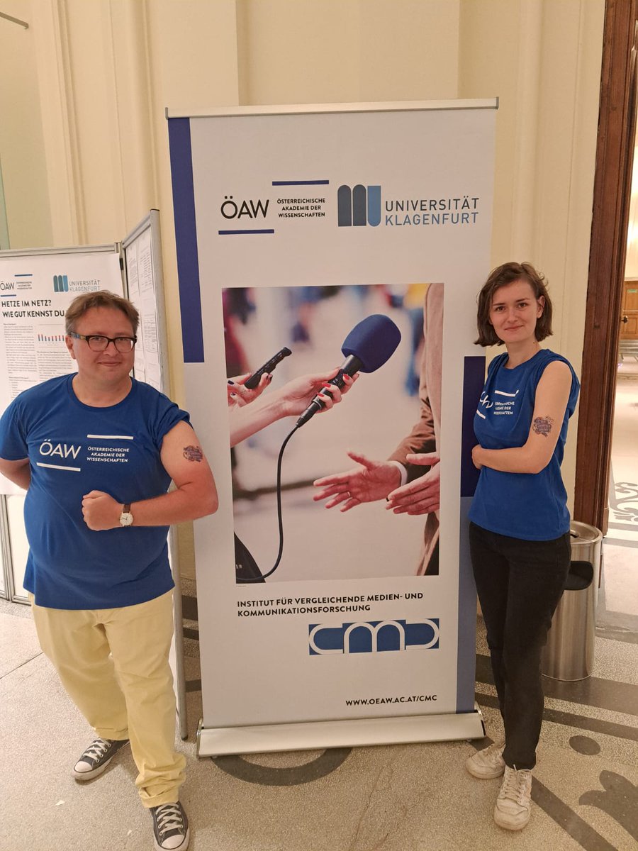 Mit viel @CmcVienna-Power bei der #lndf2024 der @oeaw zusammen mit @maikaterine_22