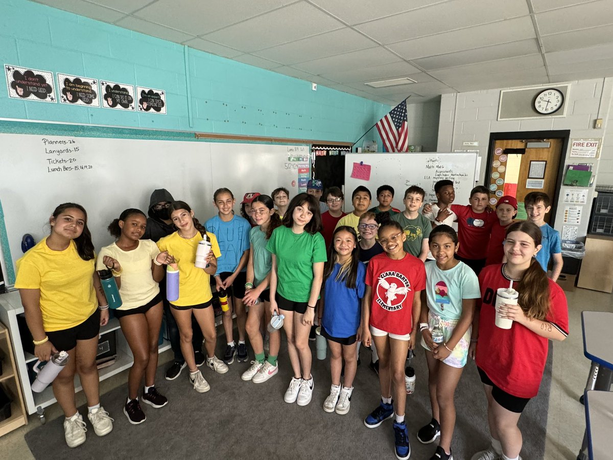 Jenn Taylor (@cbe_mrstaylor) on Twitter photo Excited for field day! <a href="/ClaraBartonElem/">Clara Barton Elem</a> Thank you to Mr. Eng and the <a href="/Clara_BartonPTA/">Clara Barton PTA</a> for planning this day for us! Excited for field day! <a href="/ClaraBartonElem/">Clara Barton Elem</a> Thank you to Mr. Eng and the <a href="/Clara_BartonPTA/">Clara Barton PTA</a> for planning this day for us!
