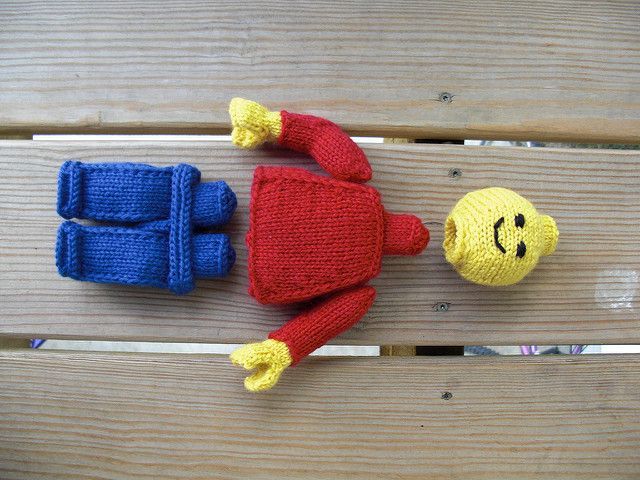 Knit A Lego Minifigure, Some Assembly Required! 👉 buff.ly/2RGwmVh #knitting #lego