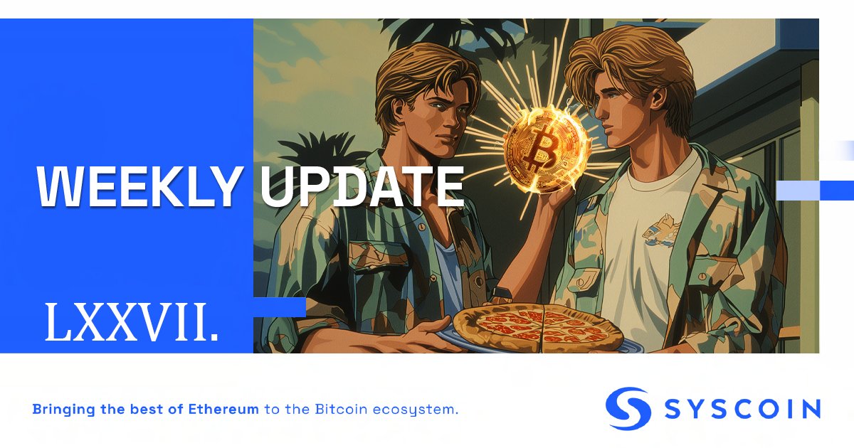 🙌 Announcing #SyscoinRolluxWeekly Update number 77 is here! syscoin.org/news/weekly-lx… 📼 #Syscoin & #Rollux's History of Industry Firsts 🤖 #Blockchain & #AI's Merge Potential 💹 @NeonNexus_io Perpetual #DEX TGE 🤑 #BTC, More than Digital Gold 📈 Rise of #SocialFi ➕ More!