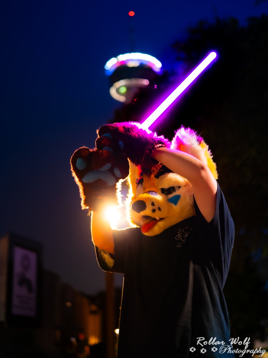 'May the paws be with you this May! 🐾✨ Embarking on a furry Jedi adventure. #StarWars #FurryPride #MayTheFourth

🦊:@SleepyKitStefan
📸:@Rollarwolf