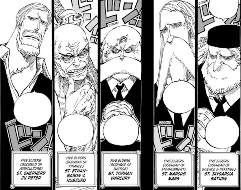 Oda out here naming the Gorosei Ethan and Topman😭😭