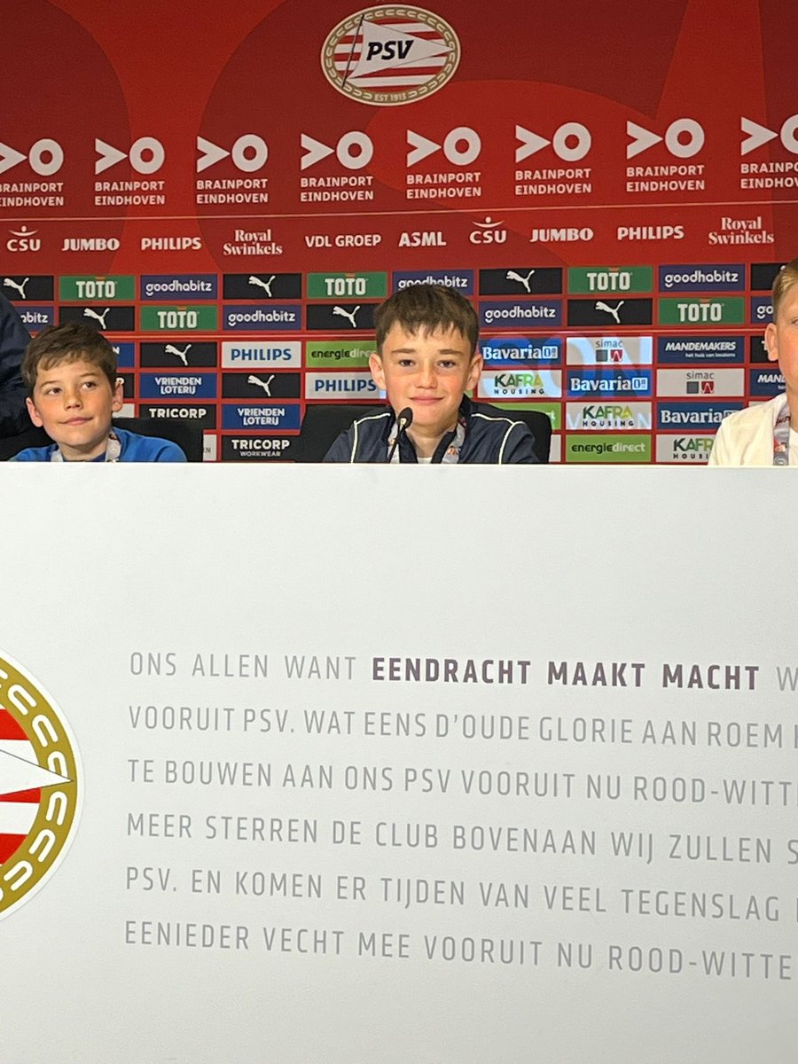 Breaking: Dutch Eredivisie Champions #PSV unveil the top scorer from the 2023/24 PYFL U11s A League as their first big summer signing ✍️ #NewSigning #OD8 #PressConference