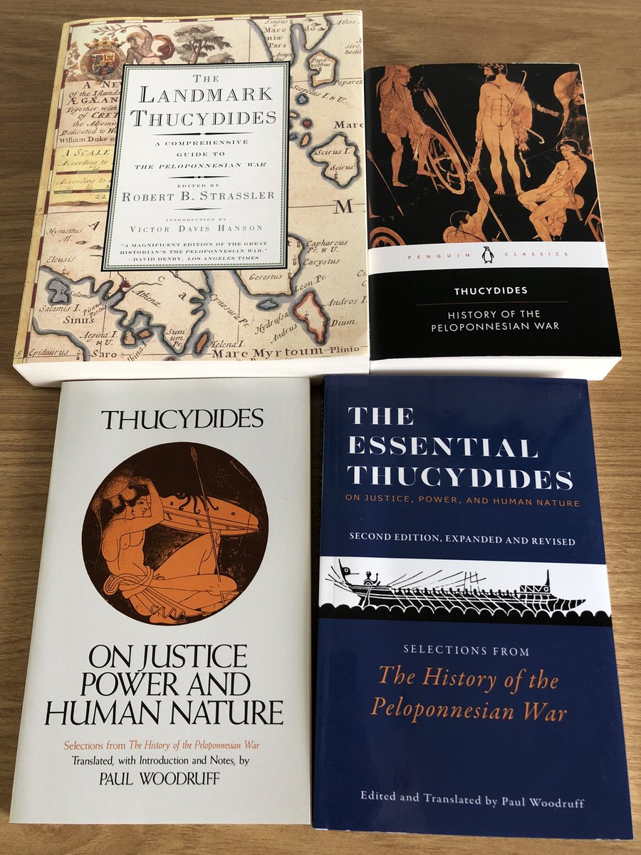 How many copies of Thucydides is too many copies of Thucydides? Only time will tell… #teaching #courseprep
