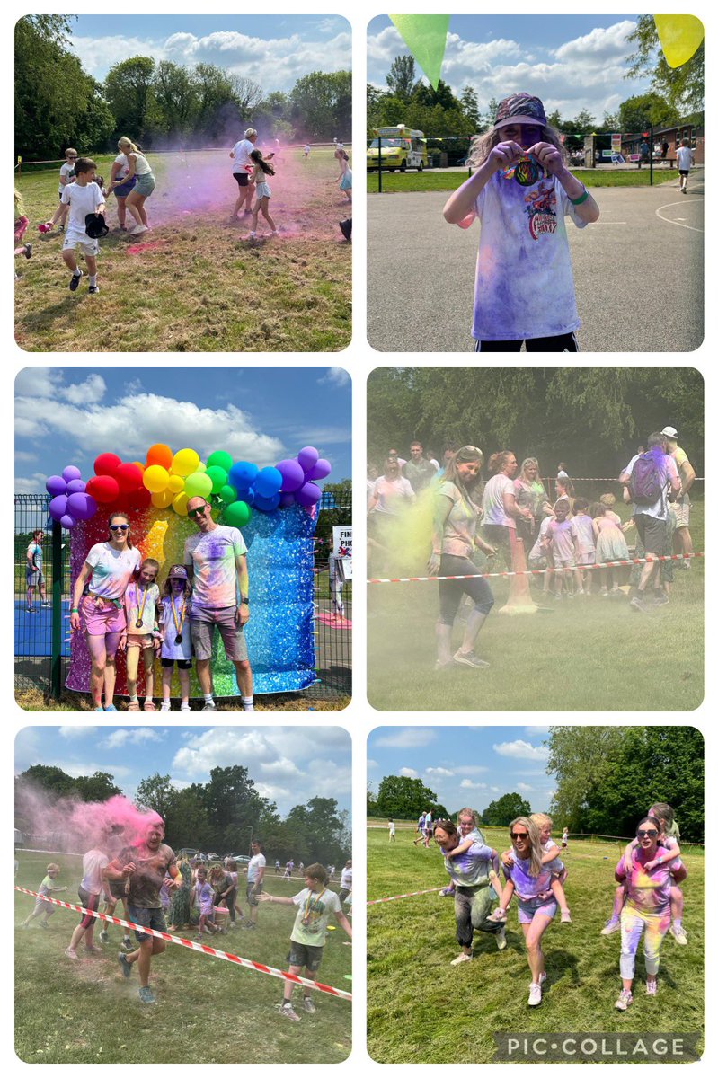 Colour Run 🎨🏃🏽Ticket sales must close Sunday &amp; our first slot has now SOLD OUT! If you don’t want to miss out get your tickets here: 

pta-events.co.uk/chpspta/

Interested but not sure what to expect?

Here are some photos our friends at Lane End Primary have allowed us to share!