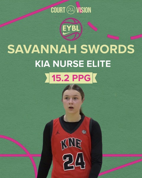 CourtVision (@performancestat) on Twitter photo SESSION 2 <a href="/NikeGirlsEYBL/">Nike Girls EYBL</a> TOP PERFORMERS
Savannah Swords
Kia Nurse Elite <a href="/KiaNurseElite/">KiaNurseElite</a>
6'1
CO2026
15.2/6.0/2.4
46.3/23.5/81.5
Savvy was very consistent all weekend, and was really the backbone for her team. Her best game from the field came in her first game, scoring 18 points SESSION 2 <a href="/NikeGirlsEYBL/">Nike Girls EYBL</a> TOP PERFORMERS
Savannah Swords
Kia Nurse Elite <a href="/KiaNurseElite/">KiaNurseElite</a>
6'1
CO2026
15.2/6.0/2.4
46.3/23.5/81.5
Savvy was very consistent all weekend, and was really the backbone for her team. Her best game from the field came in her first game, scoring 18 points