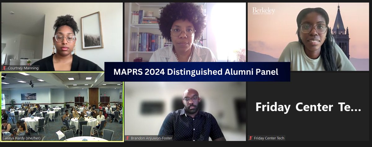 I am honored to be selected as one of the MAPRS 2024 Distinguished Alumni Awardees. We had the opportunity to speak about 'Empowering Diverse Voices in Doctoral Leadership: Tips for encouraging developing scientists in self-advocacy.'