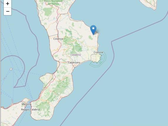 🔴#Terremoto in provincia di #Crotone, di #magnitudo 4.0 La scossa registrata dai sismografi dell'@INGVterremoti alle 19.35 nei presi di #Cirò a una profondità di 23 chilometri #earthquake #sismo
