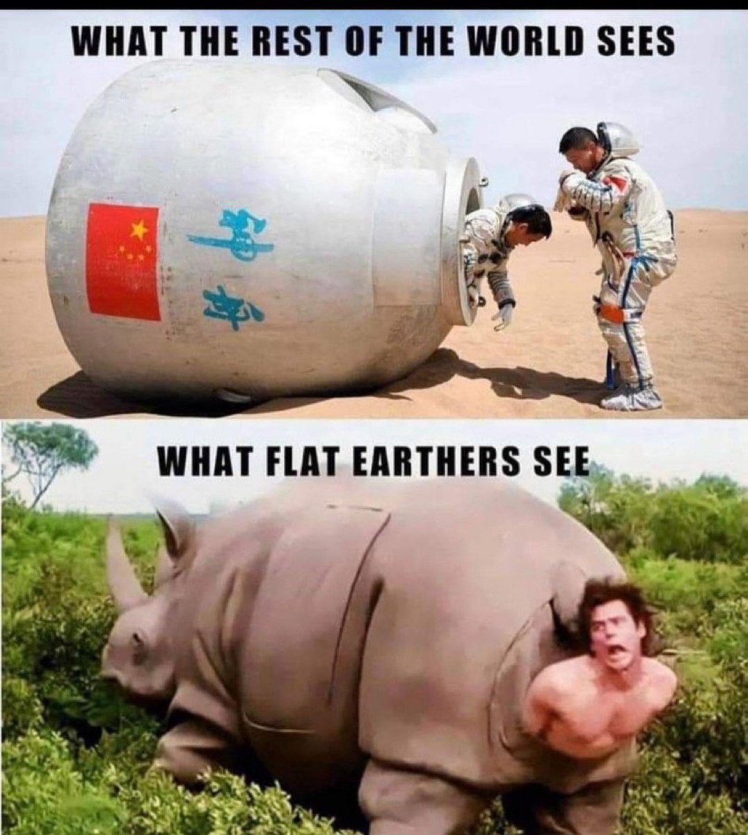plantblazer's tweet image. Are you still falling for this?

#fakespace #flatearth