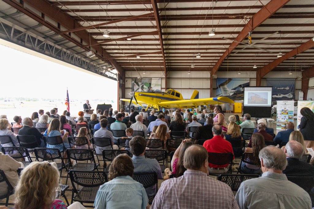 Congratulations to the second cohort who earned the Aerial Applicator Pilot Training Certificate! For more information on this certification, visit the link below. deltastate.edu/academics/cert…