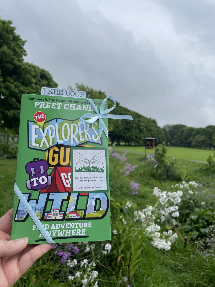 “My backpack is my trusty sidekick.” The Book Fairies are sharing copies of The Explorer's Guide to Going Wild by #PreetChandi! Who will be lucky enough to spot one out in the wild? #ibelieveinbookfairies #TBFExplorers #TBFHachette #ExplorersGuideToGoingWild #GoWild #Edinburgh