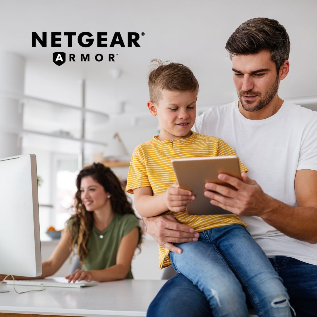 NetgearFrance's tweet photo. Protégez votre foyer avec #NETGEAR #Armor et profitez d'une cybersécurité complète pour tous vos appareils, même en dehors de chez vous avec #BitdefenderSecurity 🏠💻
👨👩👧👦🔒 https://t.co/drlsUIxRrD https://t.co/ia9cd6Rdws