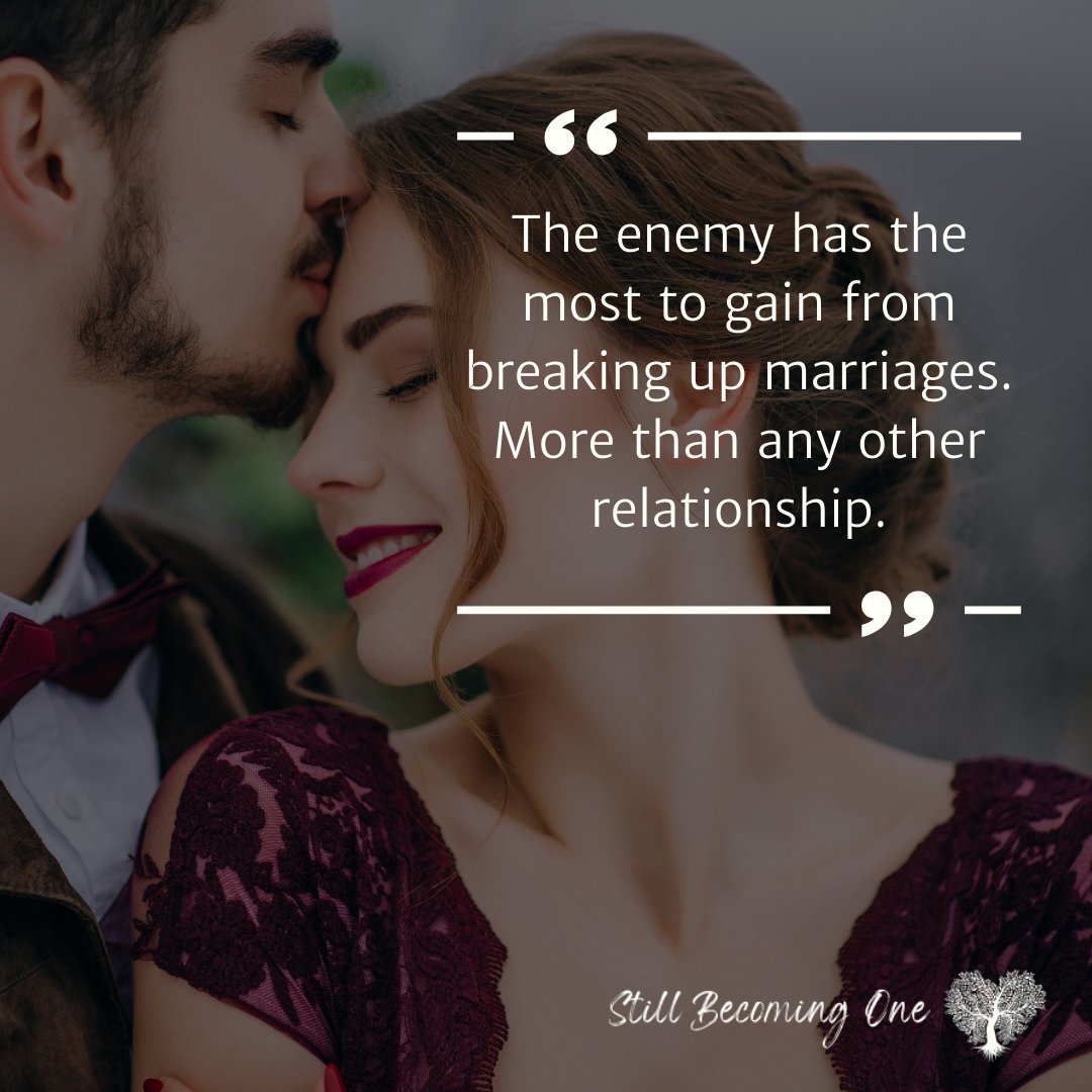 The enemy is intentional where marriages are concerned. 

#stillbecomingone #onefleshmarriage #marriagerocks #dateyourspouse #marriageisfun #alwayspreferyourspouse #relationshipcoaching #traumainformed