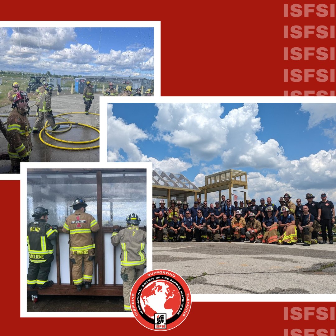 FireInstructors's tweet image. ISFSI was honored to present the Engine Company Operations Hoseline Advancement and Water Application course in Kansas and Oregon last week.