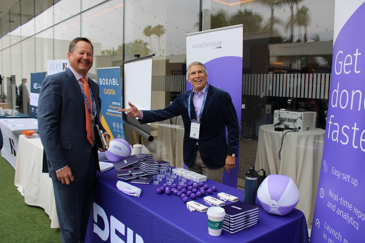 DFINSolutions's tweet photo. 🎉 #DFIN proudly sponsored the 24th Annual B. Riley Institutional Investor Conference at Beverly Hills, which featured 200+ companies, 1000+ attendees, and engaging fireside chats led by our CEO, Dan Leib and CFO, Dave Gardella.🔥
#DFINnovation #sponsor #investorconference https://t.co/qfJayyrAH9