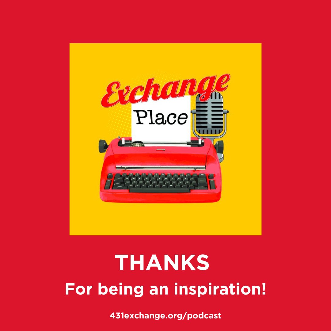🙏 Today, we want to express our deepest gratitude to the incredible individuals who have shared their stories on our podcast. You are the heart of 431 Exchange, and your courage has paved the way for our amazing journey.  

431exchange.org/podcast