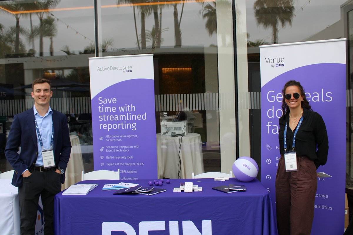 DFINSolutions's tweet photo. 🎉 #DFIN proudly sponsored the 24th Annual B. Riley Institutional Investor Conference at Beverly Hills, which featured 200+ companies, 1000+ attendees, and engaging fireside chats led by our CEO, Dan Leib and CFO, Dave Gardella.🔥
#DFINnovation #sponsor #investorconference https://t.co/qfJayyrAH9