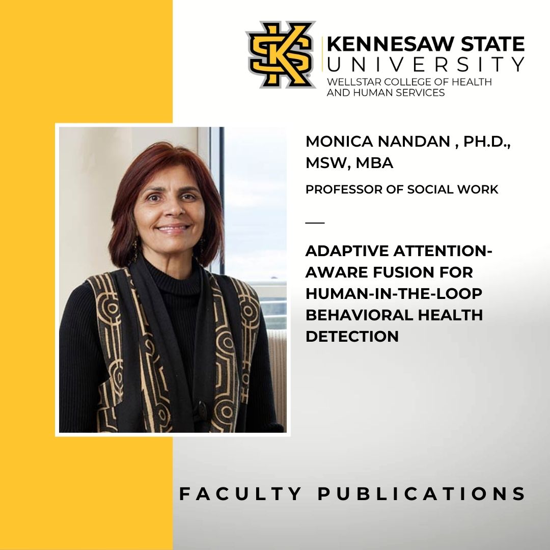 🎉 Congratulations to Professor of Social Work and Human Services Monica Nandan and Colleagues. Catch up on these recent publications and articles in Smart Health ow.ly/jTe950RRBZr and ow.ly/rm3U50RRBZq