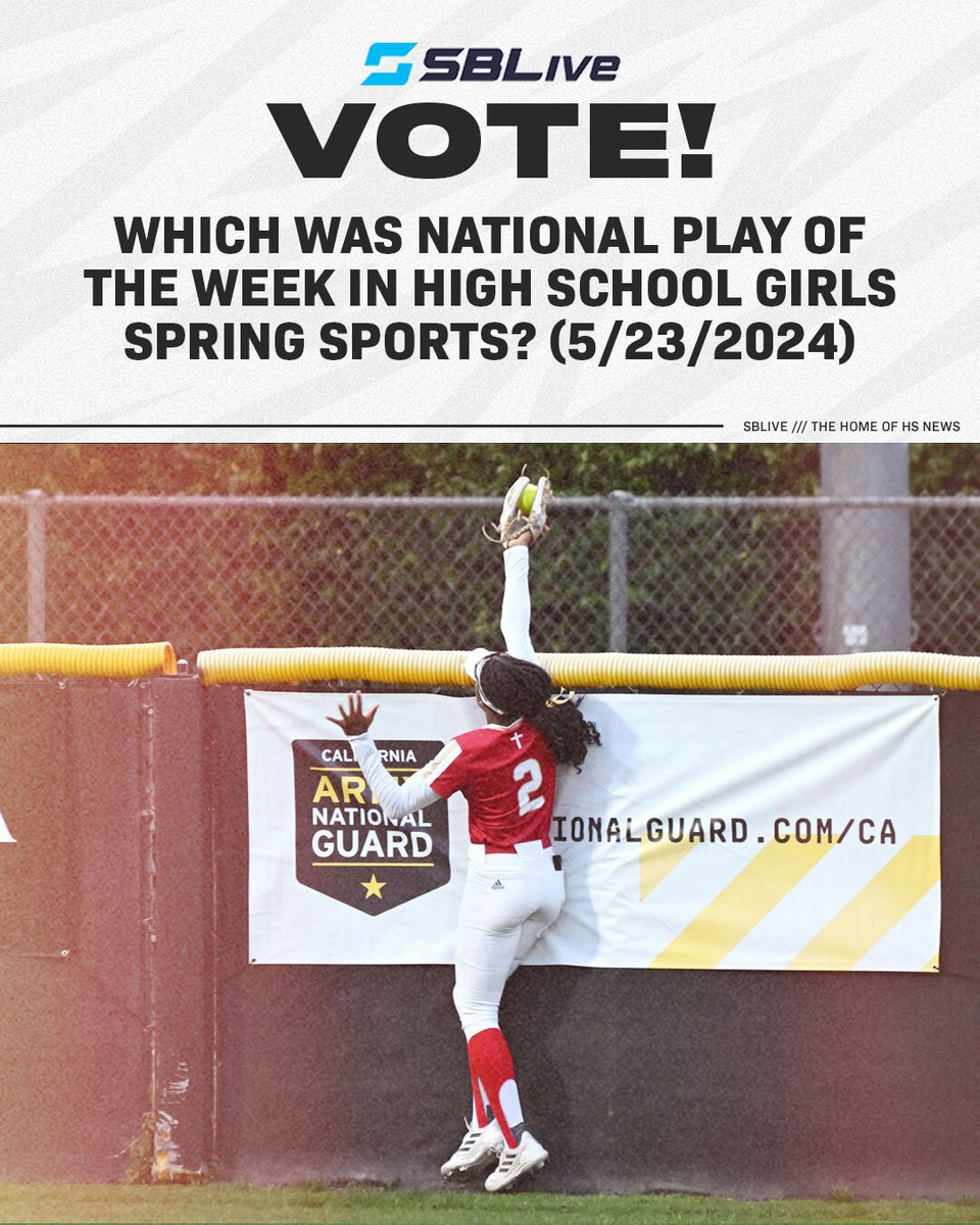 It's the postseason, and these players pulled out their best tricks to land on this week's list 👏 Make your pick and vote for the national high school girls spring sports play of the week 🗳️ highschool.athlonsports.com/national/2024/…