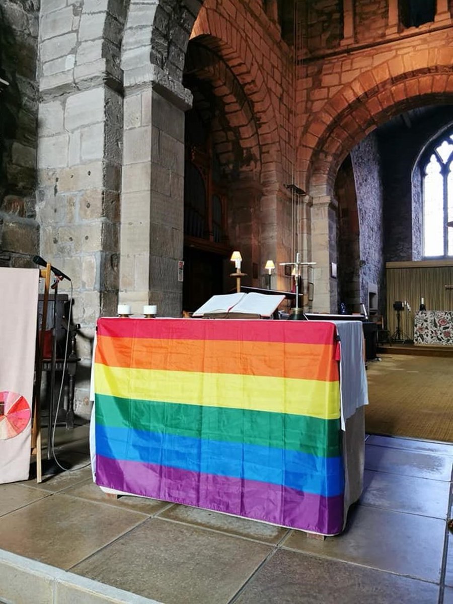Do you agree that Pride Flags should be BANNED from Church? YES or NO? If YES, I will follow you back! 🇺🇸
