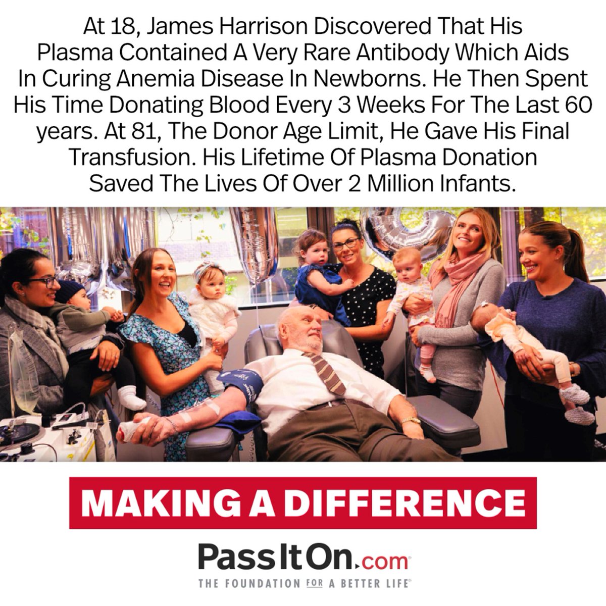 Making a Difference > PassItOn . . . #makingadifference #passiton #donate #blood #savinglives #inspiration #motivation #inspirationalquotes #values #valuesmatter