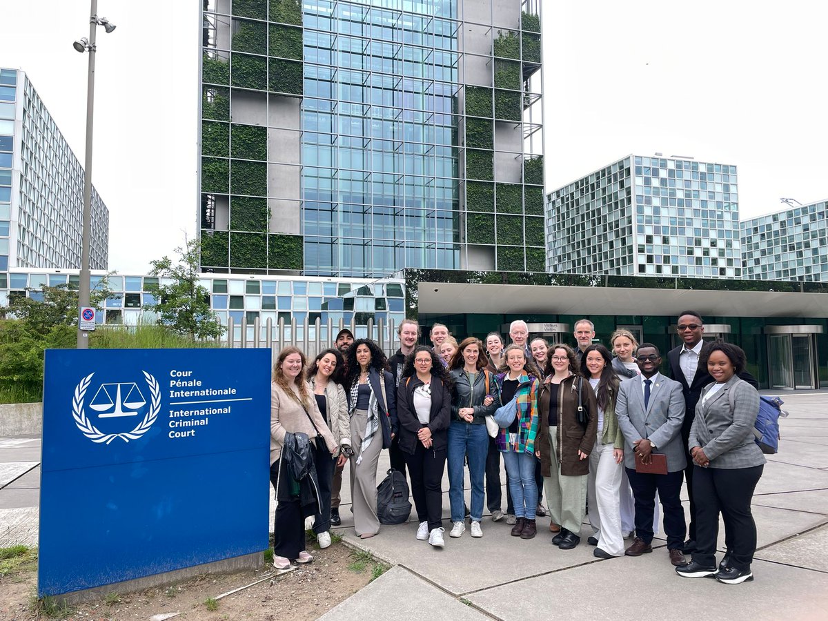 TekmanJ's tweet photo. It was a great experience visiting the homes of the ICJ, ICC and the Kosovo Specialist Chambers, interacting with Judges, and witnessing trials. Thanks to @IrishCentreHR and @ICOSirl for the support. https://t.co/ax2uFfafaU