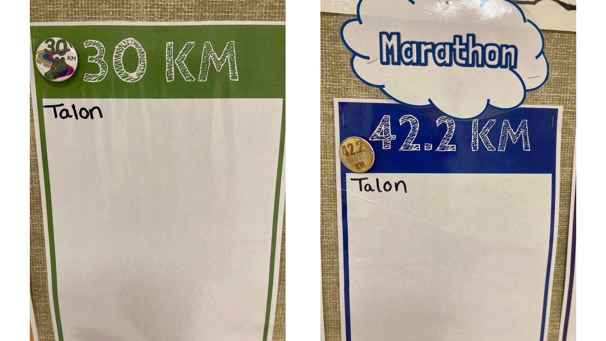 Celebrating our runners in the RCE Running Club!