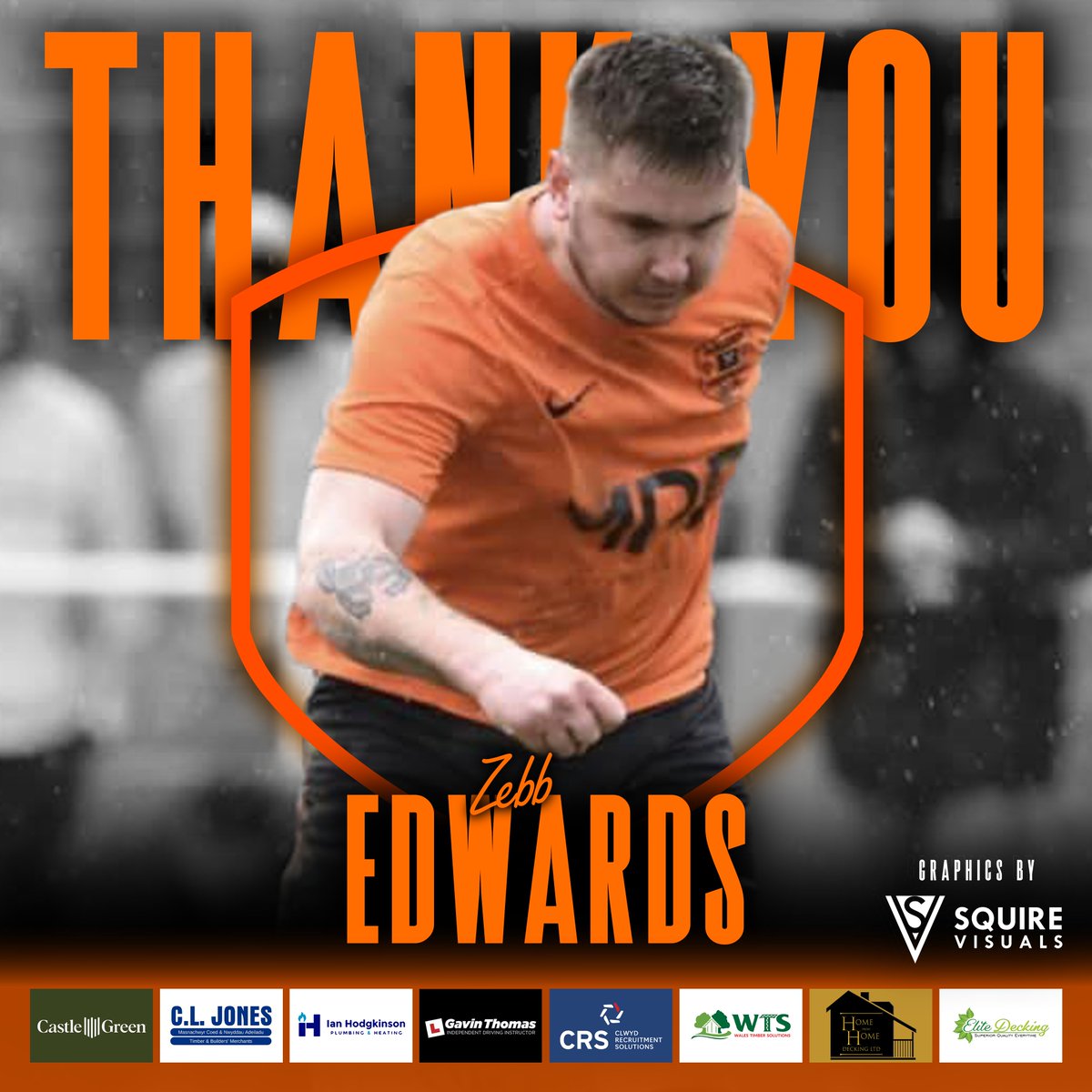 🟠 𝐙𝐄𝐁𝐁 𝐄𝐃𝐖𝐀𝐑𝐃𝐒 𝐃𝐄𝐏𝐀𝐑𝐓𝐒 𝐌𝐄𝐋𝐈𝐃𝐄𝐍 ⚫️

After nearly Half a Year at The Mine, Zebb Edwards has departed from Meliden.

Everyone at the club wishes well Thanks to Zebb for his contributions since joining The Miners in January this year and wish him the best in