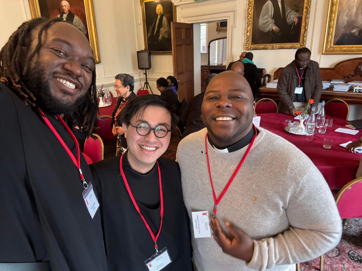 augustineihm's tweet photo. Amazing day to worship, pray and gather with other #GMH Clergy/Ordinands of the Northern Province of the @churchofengland! Thank you @CottrellStephen for today. @AnglicanWorld #spiritbreakout https://t.co/WYLV7FjdWg
