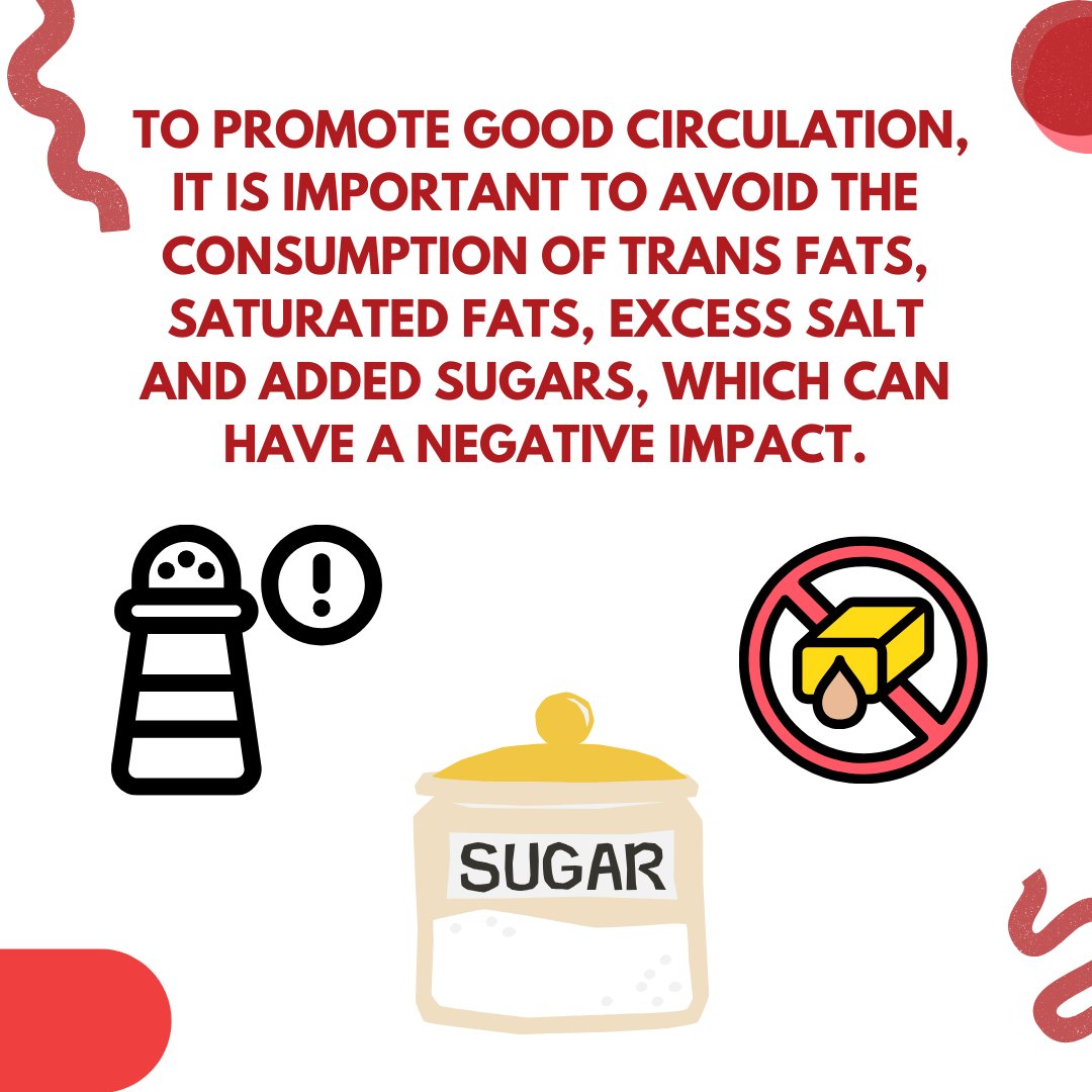 ModernHVI's tweet image. Improve your circulation with a heart-healthy diet! Skip the trans fats, excess salt, and added sugars. Embrace fruits, veggies, whole grains, oily fish, and nuts for better blood flow and overall health.

#hearthealth #hearthealthydiet #improvecirculation #improvebloodflow