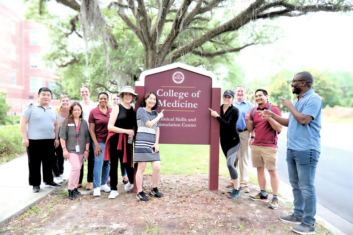 FSUNursing's tweet photo. 🌟 This morning, we kicked off our "Walk with the Dean" activity as part of the ongoing StepUp Challenge. 

Today, we came together to boost our steps, enjoy some fresh air, and strengthen our community spirit. Ready, set, step! 

#StepUpChallenge #NursingVsMedicine https://t.co/LnAyOw6625