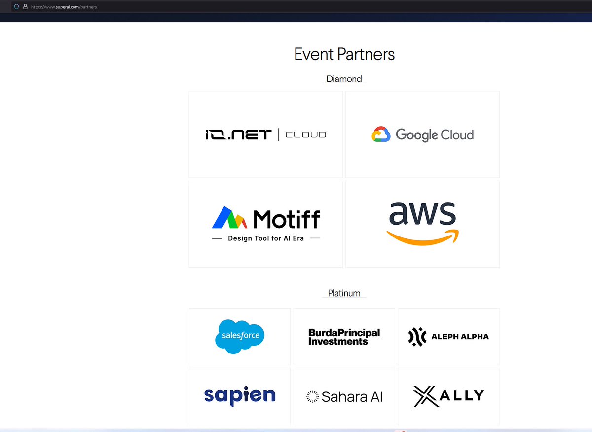 $XALLY #IDO XALLY AI #SuperAI  PLATINUM PARTNER

5% node discount:  xally-d8122b79  
  IDO code: ido-xally-d020c650

Enough said