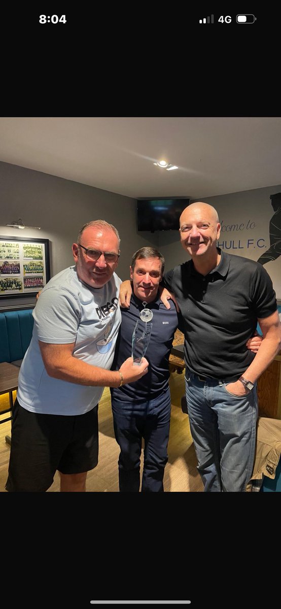 Managers Player of the year.. Chris Durkin. #mastersfooty ⚽️⚽️