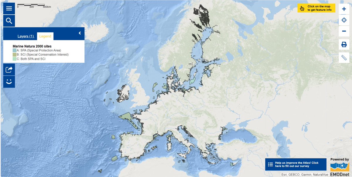 With the #MapOfTheWeek, learn about #Natura2000 sites & the 2024 edition of the European Natura 2000 Award as well as #BiodiversityDay! Be #PartOfThePlan #ForNature.

▶️🌊🌊maritime-forum.ec.europa.eu/map-week-marin…

#NatureRestoration #EUGreenWeek #WaterWiseEU #EMD2024