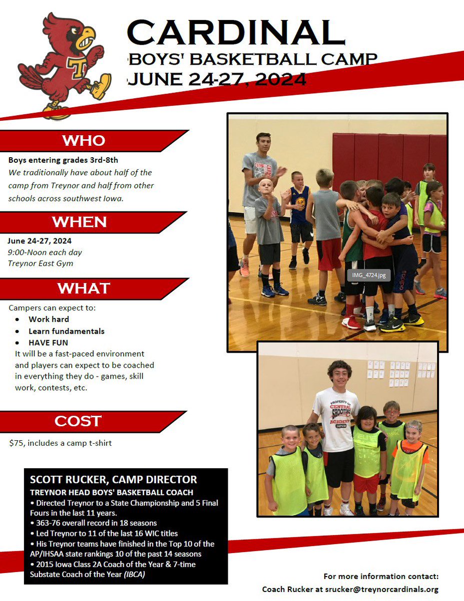 Treynor Basketball tweet media