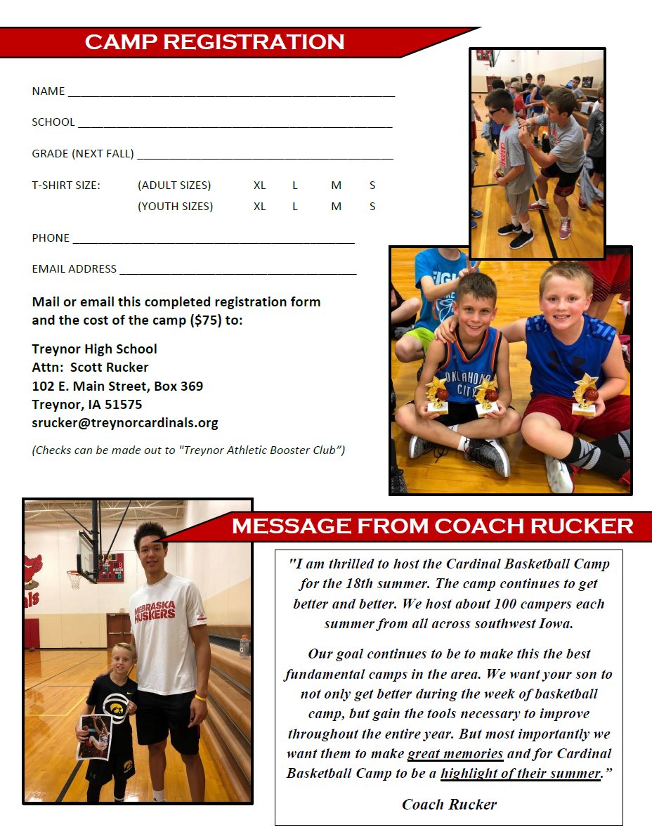 Treynor Basketball tweet media
