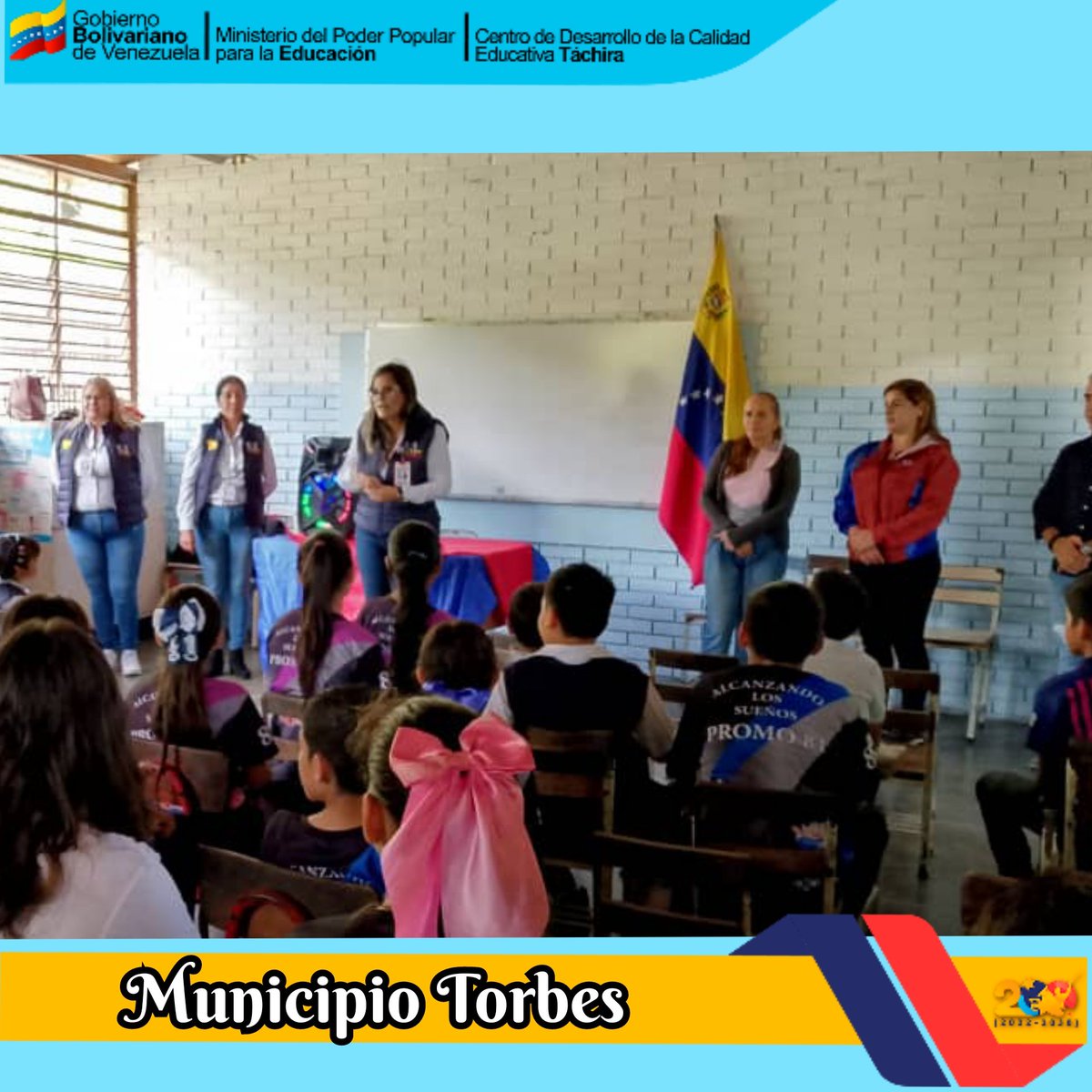 JonathanSa9265's tweet photo. #24demayo ¡Seguimos Avanzando!

Planteles Educ. del municipio Torbes reciben Taller de Maltrato-Acoso escolar y trata de personas dictado por Circuito Judicial Tachira. En pro de la Calidad Educativa

@cdcetachira 
@berzabethg1 
@mppeducacion 
@_laavanzadora https://t.co/9CxKrauqWa