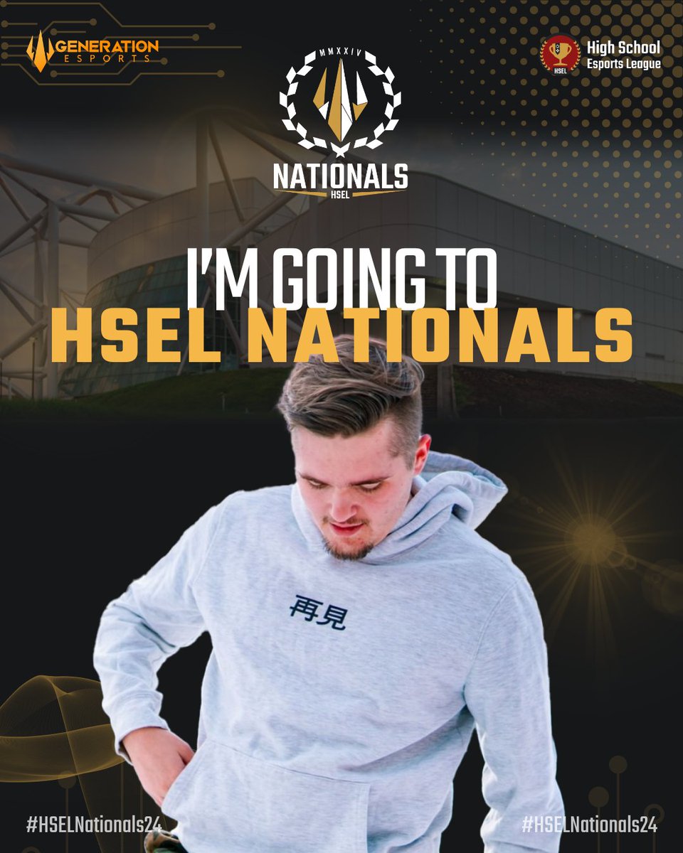 Extremely excited to be a part of the second ever HSEL LAN this year at #HSELNationals24 presented by @oakley this June 7-9 in Kansas City being held at @MidwestFestGG ! @JoinGenEsports @HSELesports @leveluparenagg